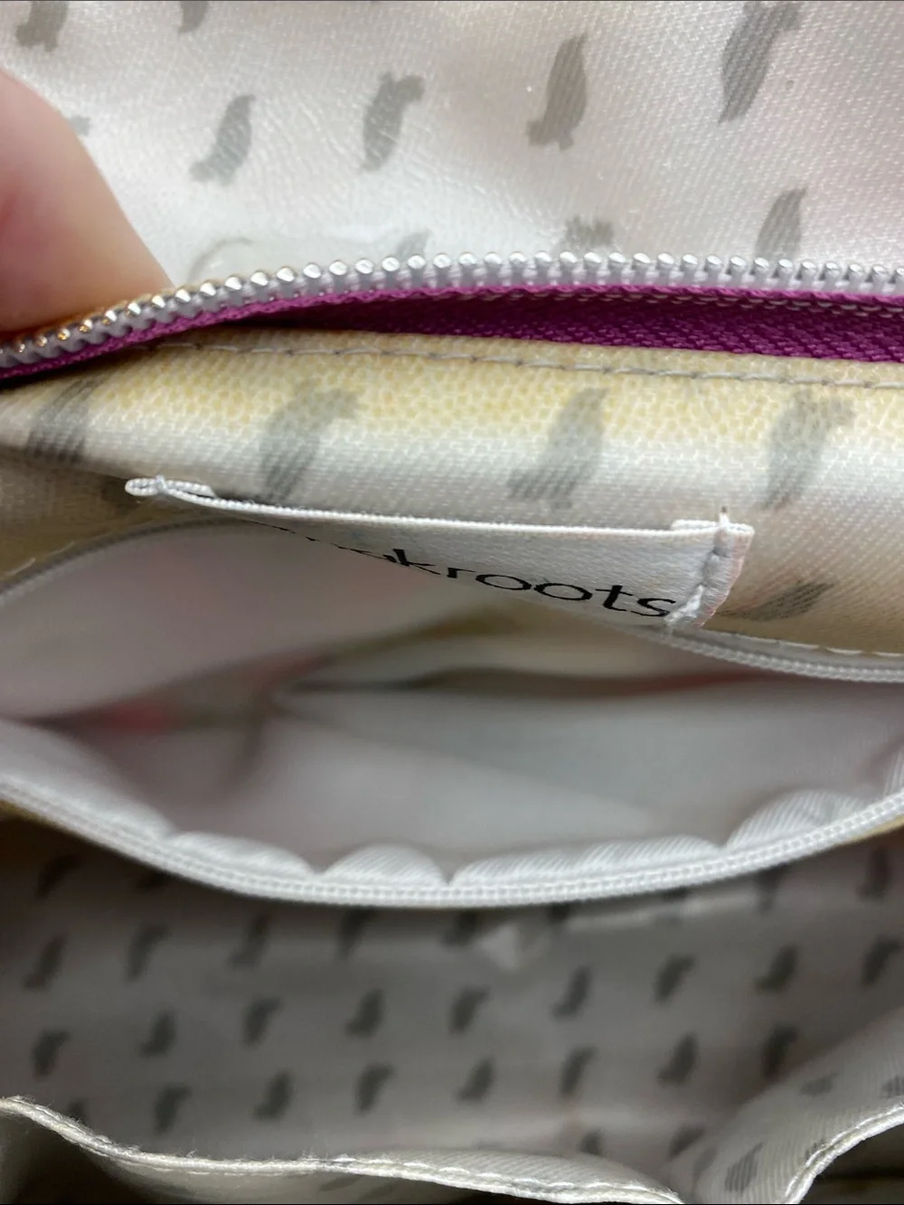 Sakroots Pink Patterned Foldover Clutch